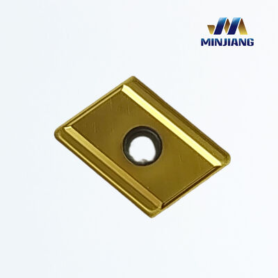 Positive Rake Indexable Deep Hole Drilling Insert with Chipbreaker for Superior Chip Control and Extended Tool Life in Tungsten Carbide CNC Cutting Tools