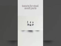 उच्च तापमान प्रतिरोध और उच्च दक्षता कार्बाइड ट्रेपेज़ॉइडल धागा सूचकांक योग्य आवेषण